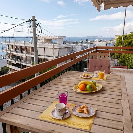 Sea View Apartment 100M From The Beach Saronida Экстерьер фото
