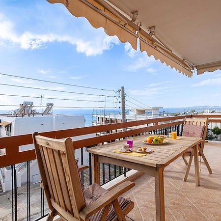 Sea View Apartment 100M From The Beach Saronida Экстерьер фото