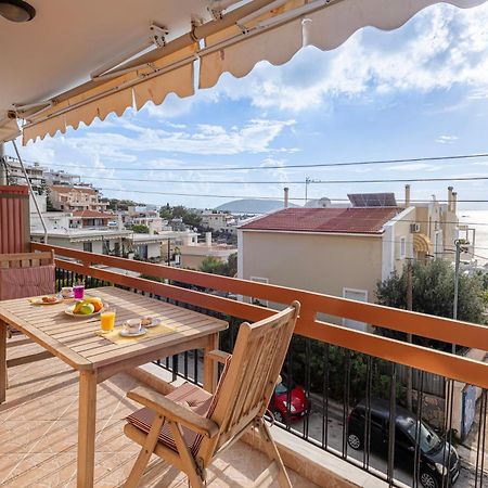 Sea View Apartment 100M From The Beach Saronida Экстерьер фото